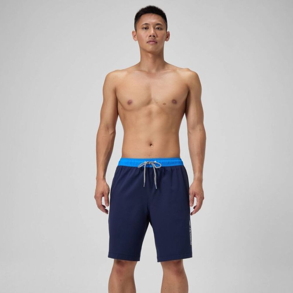 Men's 9" Speedo Marina Swim Shorts - Sea Blue L